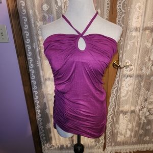 New Largec 2B BeBe Halter Top w/ Cups